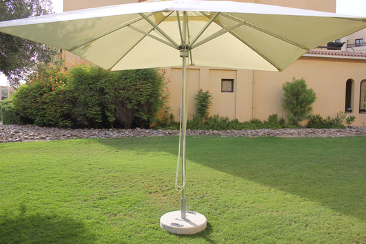 Classic Umbrella 3M Square Aluminium